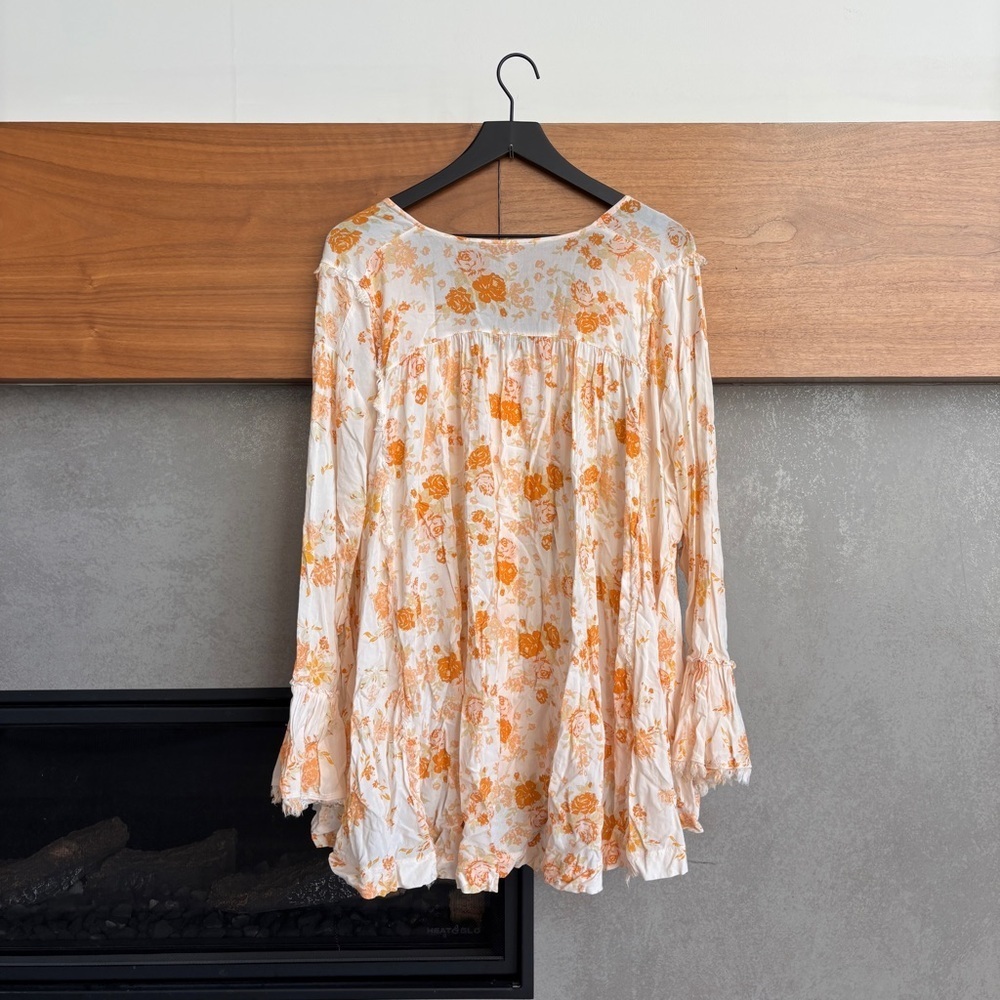 Free People Loretta Printed Tunic Top, Size M - Picture 12 of 15
